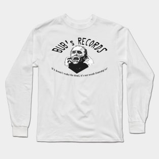 Bub's Records Long Sleeve T-Shirt